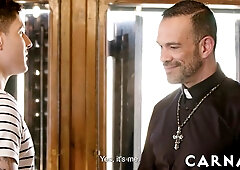 Staghomme Nicholas Bardem licks butthole smacks pummels and breeds Bastian Karim