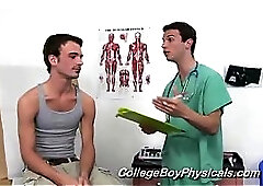 Cute Patient Gets Stroked By Doctor