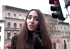 Russian Carry milf flashes her panties