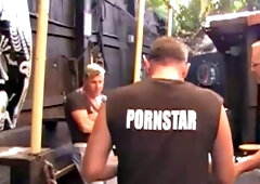 Behind the scenes with Victor Cody on the set of Bareback Me Daddy