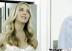 TUSHY Bosses Wife Karla Kush First Time Anal With the Office Assistant