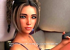 Visual novel game, being a dik, pc gameplay