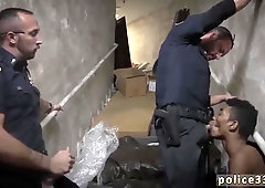 Fag fabulous studs police bare Suspect on the Run, Gets Deep Man-Meat Conviction