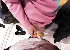 Public Sex In The Mall - Oral-sex In The Locker Room - Risky Sex In The Fitting Room