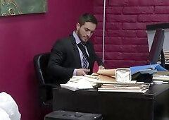 The Gay Office - Athletic John Magnum together with Bryce Star