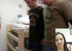 Straight student analized in dorm hazing