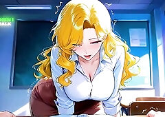A hot, married blond teacher gives her youthful student highly immodest additional lessons. Between forbidden romance and hardcore sex filled with imp