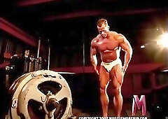 Rich Butler Flexing and Posing Striptease 1