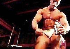 Rich Butler Flexing and Posing Striptease 1