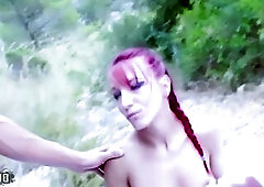 Lola Bella and Angie Kiss join Jorge for an intensive Spanish trio in the woods. Blowjobs, screwing, and cumshots in high resolution.
