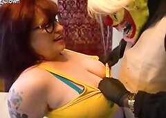 Gibby Banging White big beautiful woman After Catching Her Snooping Around The Abode