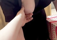 The's stepmom unexpectedly came into my room during the time that I was masturbating in front of the computer. This babe didn't swear. That 