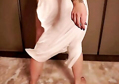 big beautiful woman PAWG Paige Turnah British pornstar slow motion butt shake