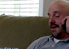 Muscly dudes spunky solo