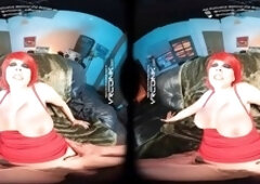 Cougar, huge-chested, vr porn