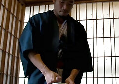 Fellating a Geyser at a Asian Ryokan