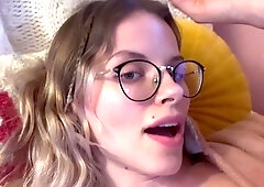 Cute teen anne solo anal masturbation