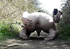 Dildo working on the pathway