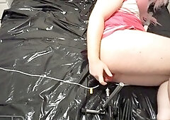 Cheerleader, gay kinky, anal creampie