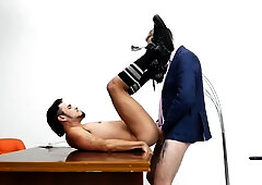 La Putita Del Jefe...how Exciting It Is To Fuck In The Office