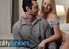 REALITYJUNKIES - Unfathomable Excitement And Filled Up Twat With Dazzling Sweetheart Dixie Lynn & Brad Sterling