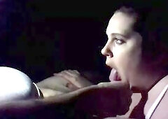 explosive spunk flow in throat