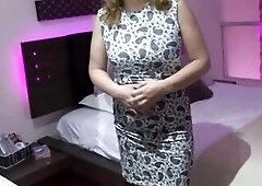 Gorgeous older cuckolds her spouse for the 1st time in the motel with her most good ally, full exhibitionism