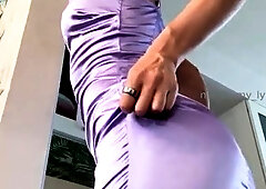 Cute amateur brunette naughty in solo jerking show on camera