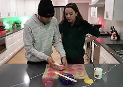 Making Christmas Cookies Sfw