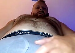 Daddy dirty talk, gay big head thick cock, big balls