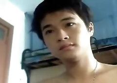 Incredible male in exotic handjob, asian gay porn video