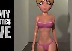 All My "Roommates" Love Part 1 (Futanari 3D Animation Re-Upload)