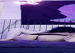 Trans whore gets head from unshaved head