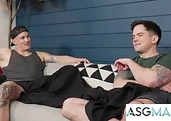 Muscle jocks, gay stepbro, deep-throats