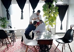 Drill My Hole: Muscle and piercing Shane Jackson threesome