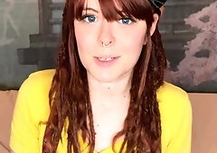 Emo Teen Becka Solo Webcam Masturbation Porn