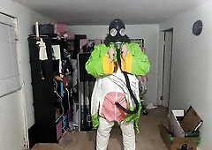 It's time for a recent description word salad 'cuz I got my kigu! So in any case we are a fan of shiny PVC, rubber, latex and other enormous