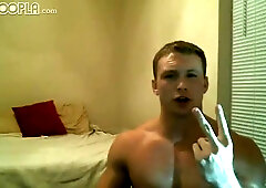 Brad Bison's badass jerking session for the fans