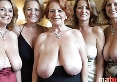 Grannies with saggy tits