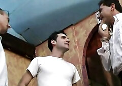 At the Club, This guy Licks Twat and Sucks Shlong for the Shemale