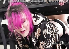 Lena Moon Drilled In The Gym After Getting Stuck