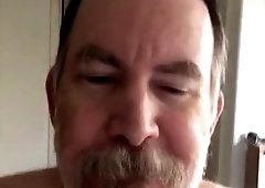 My hairy body totally exposed front and back for all to see