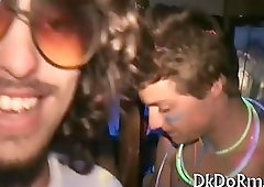 Twinks engulf hard cocks