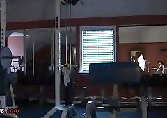 Body Builder In Wet Shirt Teasing