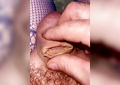 Inverted dick finger screw time