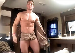 Gay-For-Pay Officer Muscle Adore