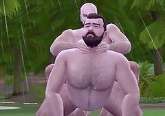 Sims 4, forest fuck, sims4