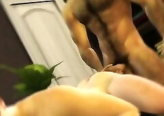 Carlos pokes Leon Kennedy Mercilessly - SIMs