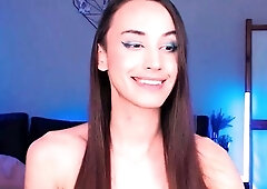 Close up teen masturbation