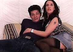 This experienced brunette hair vixen eagerly devours palpitating weenie previous to getting her moist vagina pounded in multiple poses, clenching and 